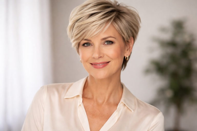 Short Hairstyles for Women Over 50