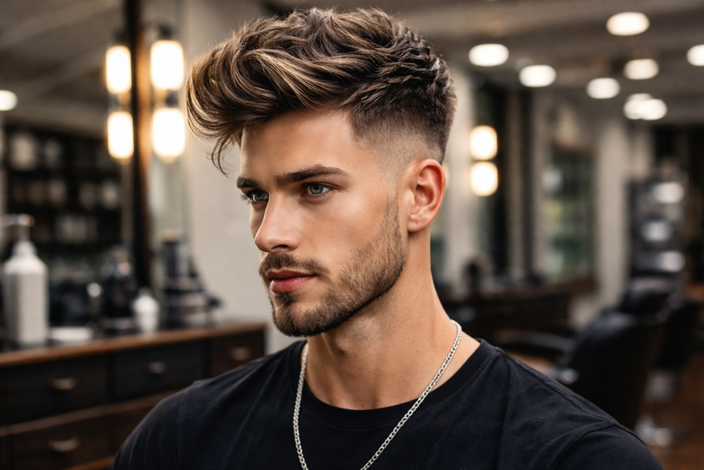 a men hairstyle